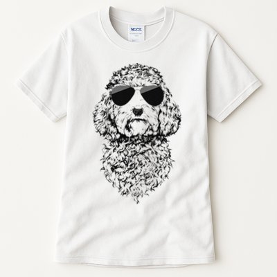 Cockapoo Doodle Dog with Sunglasses Tall T-Shirt