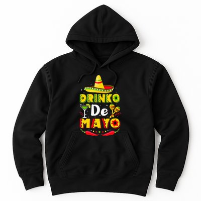 Cinco de Drinko Funny Cinco de Mayo Hoodie