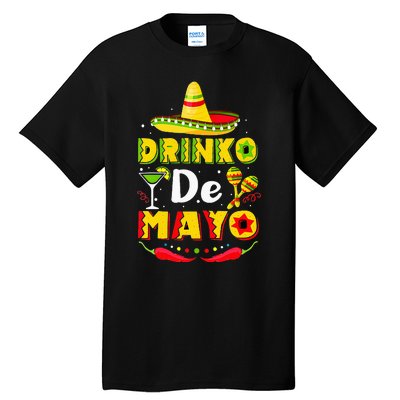 Cinco de Drinko Funny Cinco de Mayo Tall T-Shirt