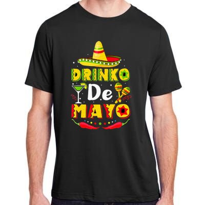 Cinco de Drinko Funny Cinco de Mayo Adult ChromaSoft Performance T-Shirt