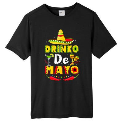 Cinco de Drinko Funny Cinco de Mayo Tall Fusion ChromaSoft Performance T-Shirt