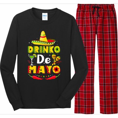 Cinco de Drinko Funny Cinco de Mayo Long Sleeve Pajama Set