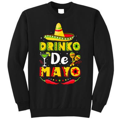 Cinco de Drinko Funny Cinco de Mayo Tall Sweatshirt