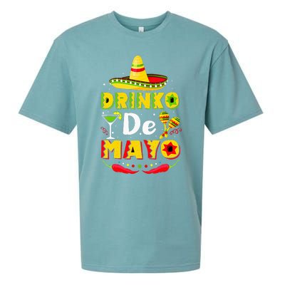 Cinco de Drinko Funny Cinco de Mayo Sueded Cloud Jersey T-Shirt