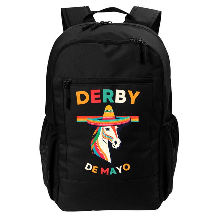Cinco De Derby Funny Horse Racing Backpack