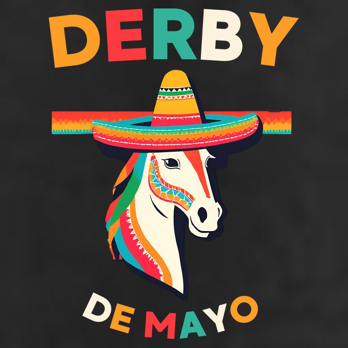 Cinco De Derby Funny Horse Racing Adult Drive Performance Visor