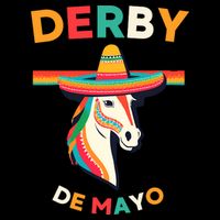 Cinco De Derby Funny Horse Racing 16 in Basic Backpack