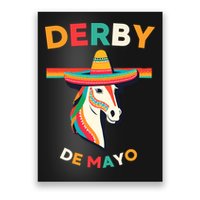 Cinco De Derby Funny Horse Racing Poster