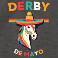 Cinco De Derby Funny Horse Racing Vector Backpack