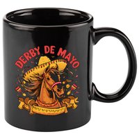 Cinco De Derby Funny Horse Racing 11oz C Handle Ceramic Mug