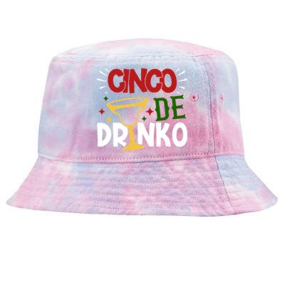 Cinco De Drinko Mexico Celebration Tie-Dyed Bucket Hat