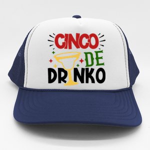 Cinco De Drinko Mexico Celebration Trucker Hat