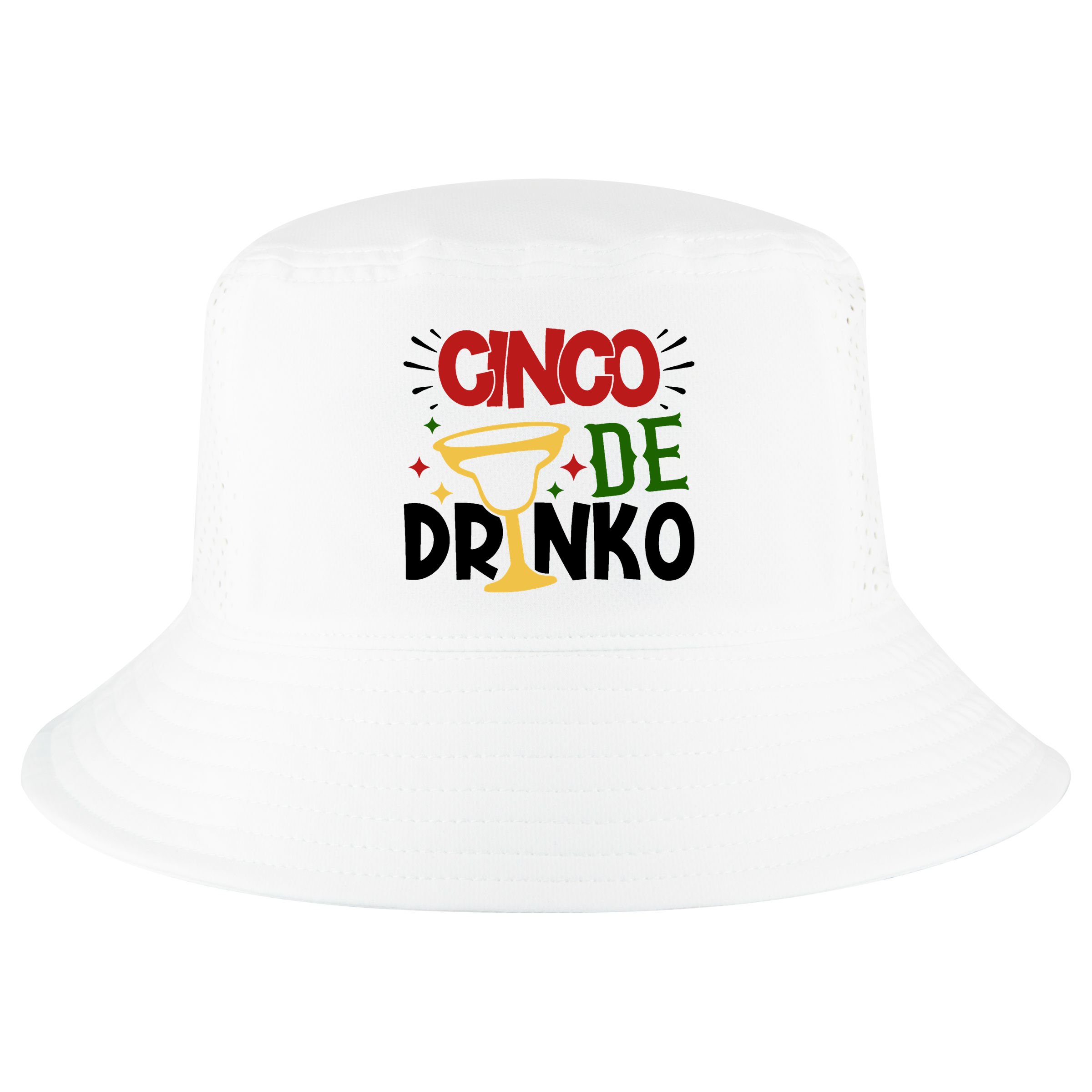 Cinco De Drinko Mexico Celebration Cool Comfort Performance Bucket Hat