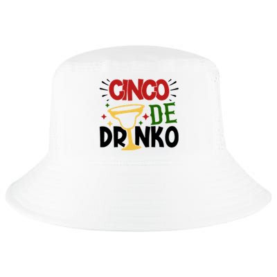 Cinco De Drinko Mexico Celebration Cool Comfort Performance Bucket Hat