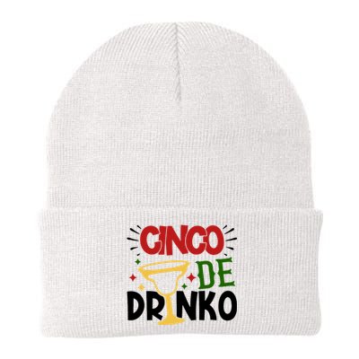 Cinco De Drinko Mexico Celebration Knit Cap Winter Beanie