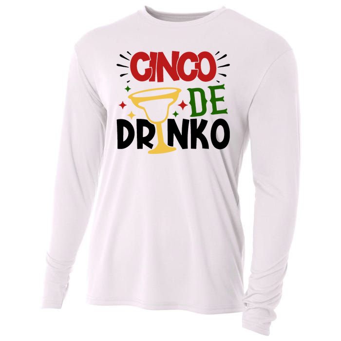 Cinco De Drinko Mexico Celebration Cooling Performance Long Sleeve Crew