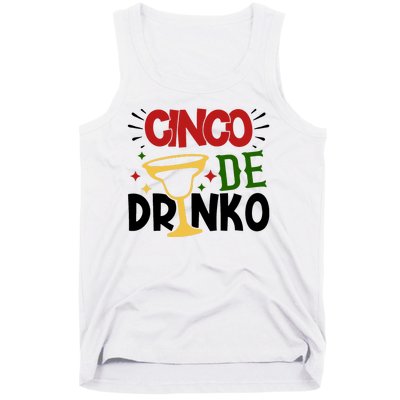 Cinco De Drinko Mexico Celebration Tank Top