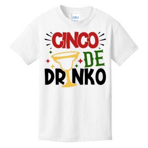 Cinco De Drinko Mexico Celebration Kids T-Shirt