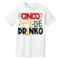 Cinco De Drinko Mexico Celebration Kids T-Shirt