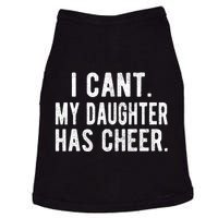 Cheer Dad Daughter Cheerleading FatherS Day Cheerleader Doggie Tank