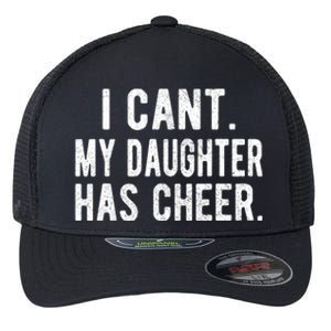 Cheer Dad Daughter Cheerleading FatherS Day Cheerleader Flexfit Unipanel Trucker Cap