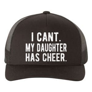 Cheer Dad Daughter Cheerleading FatherS Day Cheerleader Yupoong Adult 5-Panel Trucker Hat