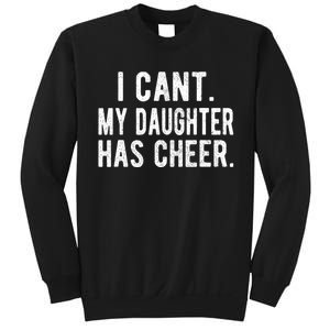 Cheer Dad Daughter Cheerleading FatherS Day Cheerleader Sweatshirt