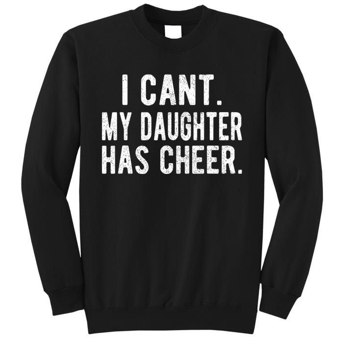 Cheer Dad Daughter Cheerleading FatherS Day Cheerleader Sweatshirt