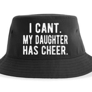 Cheer Dad Daughter Cheerleading FatherS Day Cheerleader Sustainable Bucket Hat