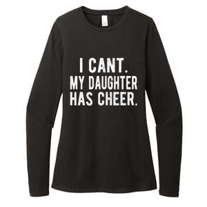 Cheer Dad Daughter Cheerleading FatherS Day Cheerleader Womens CVC Long Sleeve Shirt