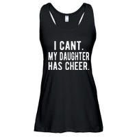 Cheer Dad Daughter Cheerleading FatherS Day Cheerleader Ladies Essential Flowy Tank