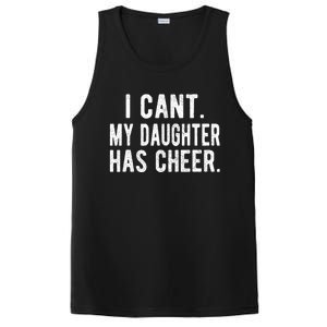 Cheer Dad Daughter Cheerleading FatherS Day Cheerleader PosiCharge Competitor Tank