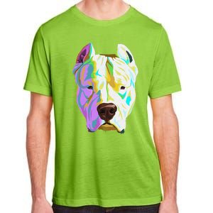 Colourful Dog Dogo Argentino Pullover Hoodie Adult ChromaSoft Performance T-Shirt