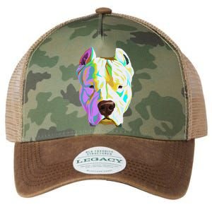 Colourful Dog Dogo Argentino Pullover Hoodie Legacy Tie Dye Trucker Hat