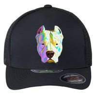 Colourful Dog Dogo Argentino Pullover Hoodie Flexfit Unipanel Trucker Cap