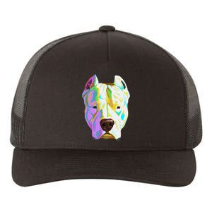 Colourful Dog Dogo Argentino Pullover Hoodie Yupoong Adult 5-Panel Trucker Hat