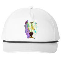 Colourful Dog Dogo Argentino Pullover Hoodie Snapback Five-Panel Rope Hat