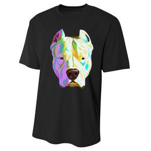 Colourful Dog Dogo Argentino Pullover Hoodie Performance Sprint T-Shirt