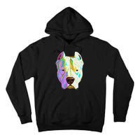 Colourful Dog Dogo Argentino Pullover Hoodie Tall Hoodie