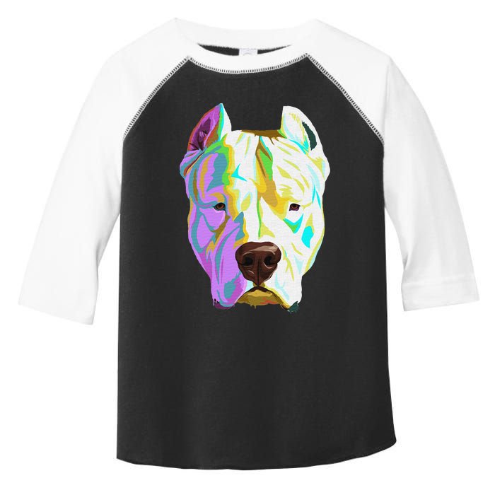 Colourful Dog Dogo Argentino Pullover Hoodie Toddler Fine Jersey T-Shirt