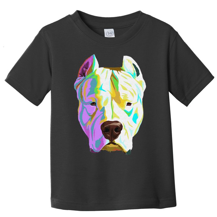 Colourful Dog Dogo Argentino Pullover Hoodie Toddler T-Shirt