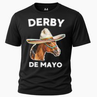 Cinco De Derby Funny Horse Racing Cooling Performance Crew T-Shirt