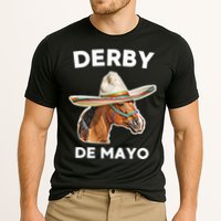 Cinco De Derby Funny Horse Racing Cooling Performance Crew T-Shirt