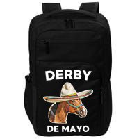 Cinco De Derby Funny Horse Racing Impact Tech Backpack