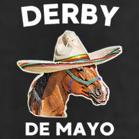 Cinco De Derby Funny Horse Racing Adult Drive Performance Visor