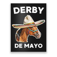 Cinco De Derby Funny Horse Racing Poster