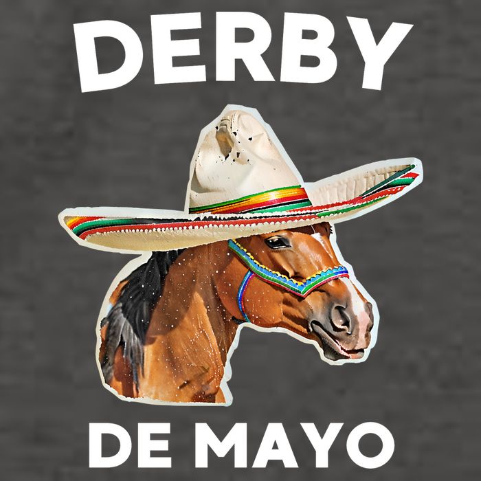 Cinco De Derby Funny Horse Racing Vector Backpack