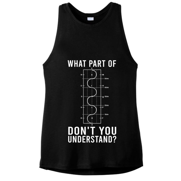 Cool Dressage Design Equestrian Eventing Sport Great Gift Ladies PosiCharge Tri-Blend Wicking Tank