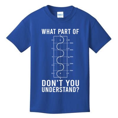 Cool Dressage Design Equestrian Eventing Sport Great Gift Kids T-Shirt