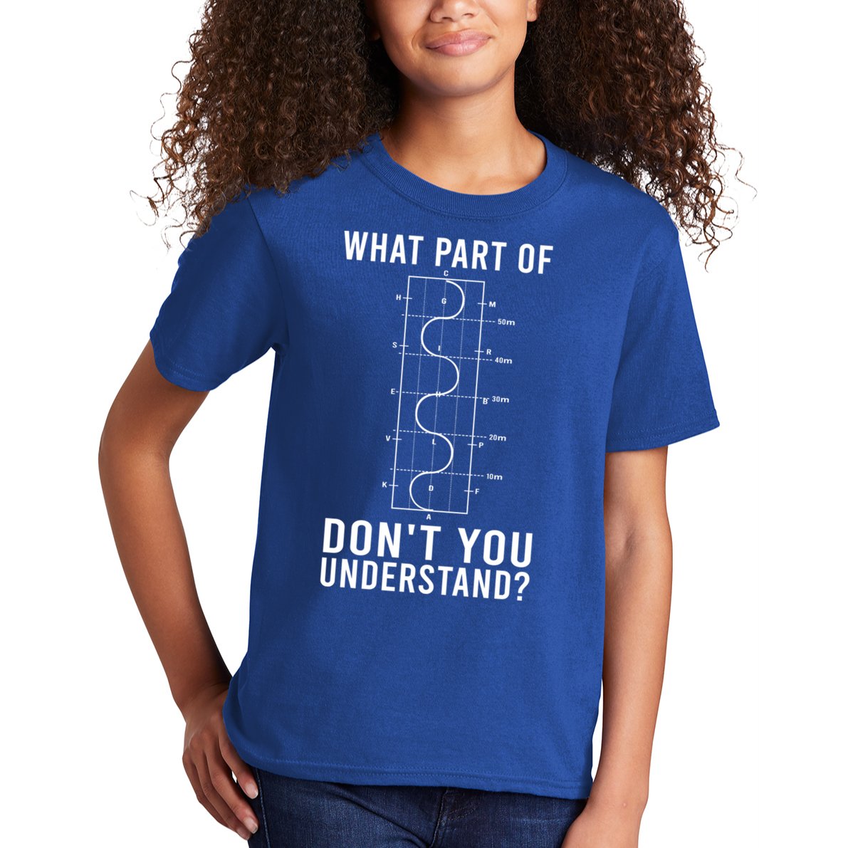 Cool Dressage Design Equestrian Eventing Sport Great Gift Kids T-Shirt